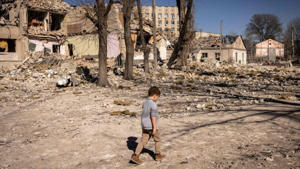 Guerra en Ucrania deja carencias  y retrasos en aprendizaje de niños