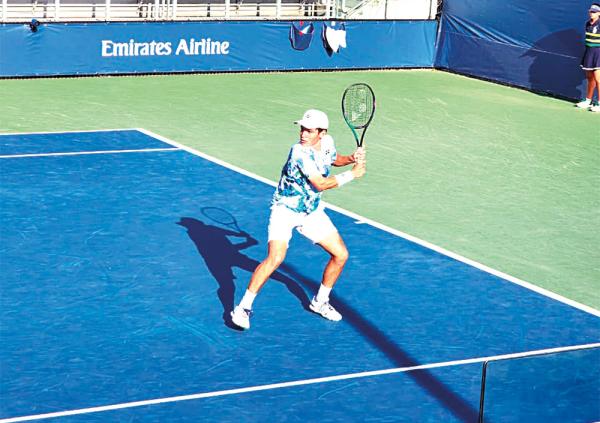 Prado avanza a segunda ronda del US Open Junior