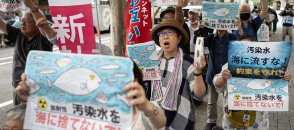 Más de 34.000 llamadas a Tokio por  vertido de agua de Fukushima al mar