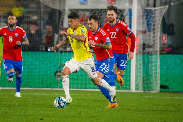 Chile y Colombia se frenan con un  empate a cero