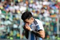 Argentina mostró sus credenciales de campeón en el Siles