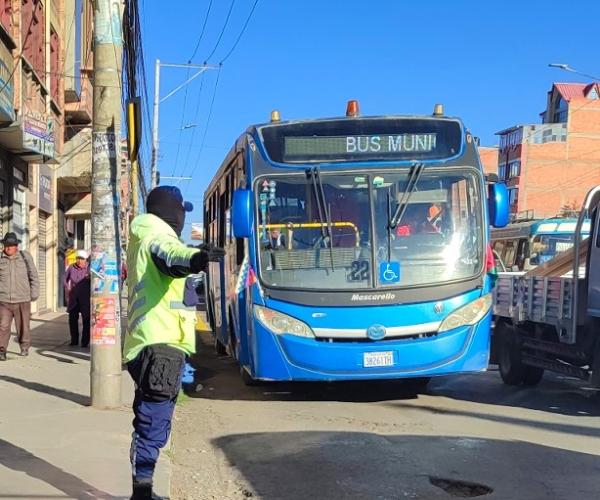 Más de 2.000 alteños  utilizaron bus municipal