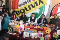 Presentaron  feria Hecho en Bolivia   a realizarse en la ciudad de El Alto
