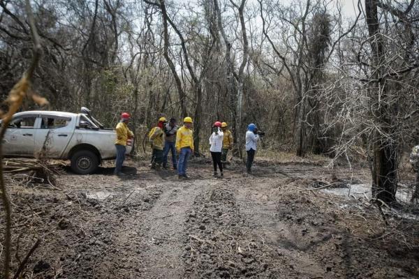 Diputada desmiente a Viceministro y  afirma que incendios forestales avanzan