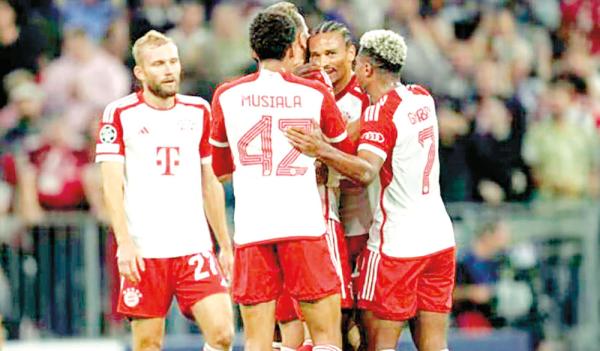 El Bayern supera al United en un partido emocionante