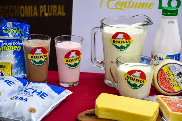 Exportación de leche boliviana llega a un  valor de $us 313 millones en 12 años