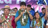 Morales jura como presidente del MAS  y asegura que el Congreso fue legal