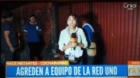 Periodistas de Red UNO y Unitel agredidos por militantes del MAS