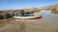El Titicaca registra grave reducción y polución de sus aguas que pueden desecarlo como al Poopó
