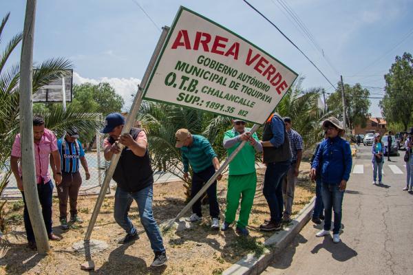 Comienzan acciones en contra de avasallamientos