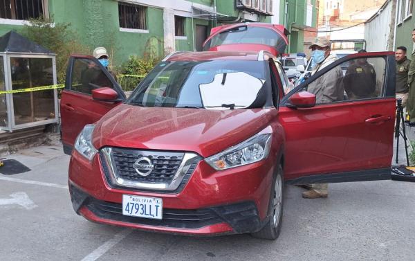 Confirman presencia de cocaína en el  vehículo donde policías fueron baleados