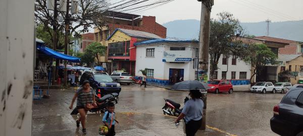 Senamhi anuncia lluvias dispersas  en cuatro regiones del territorio