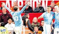 CITY GANA EL DERBY DE MANCHESTER