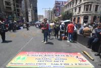 Molestia por marchas y bloqueos,   piden no destruir ornato público