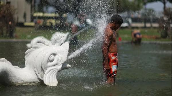 La sensación térmica en Río  de Janeiro llegó a los 58, 5 °C