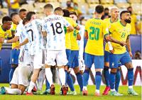 Brasil recibe a Argentina