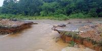 Emiten alerta por riesgo de desborde  de ríos en seis departamentos