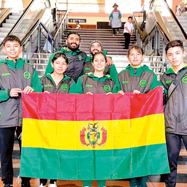 BOLIVIA PARTICIPA EN LA LIGA JUVENIL DE KARATE