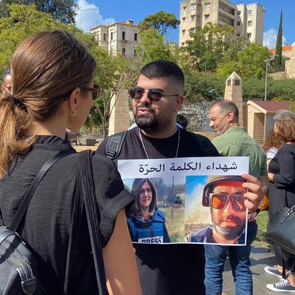 Piden investigar posible crimen de guerra contra periodistas en Líbano