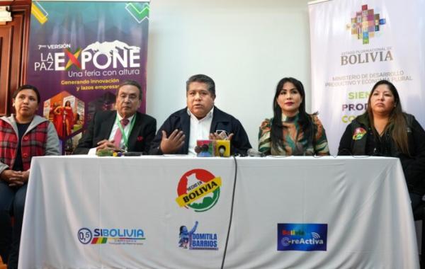 Alrededor de 50 microempresas  estarán presentes en La Paz Expone