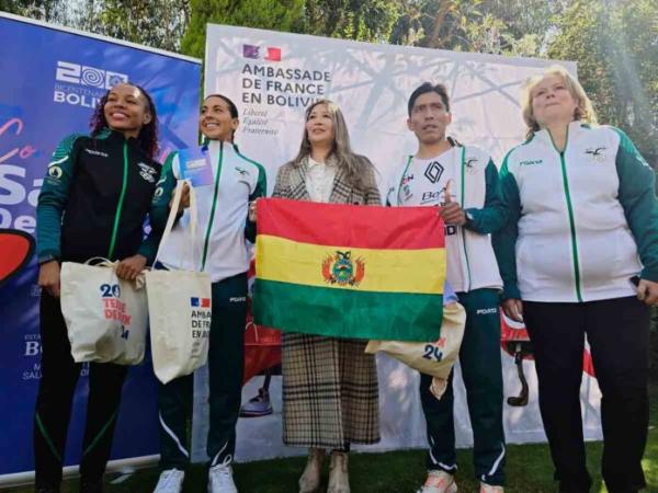 Cuatro atletas serán la cara de Bolivia en París 2024