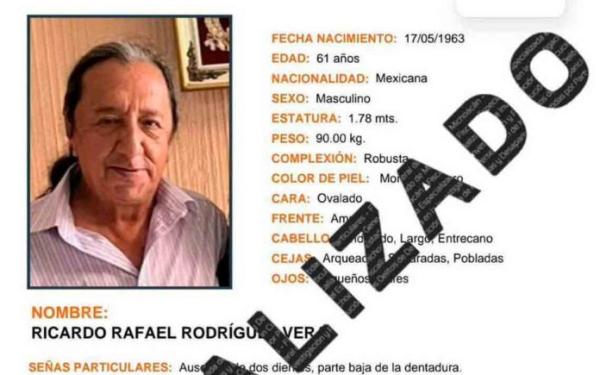 Localizan a desaparecido periodista  Ricardo Rafael Rodríguez