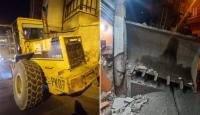 Tractor impacta contra vivienda en Miraflores