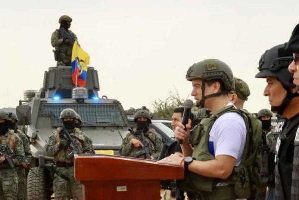 Fuerzas militares toman ciudad  de Durán frente a la inseguridad