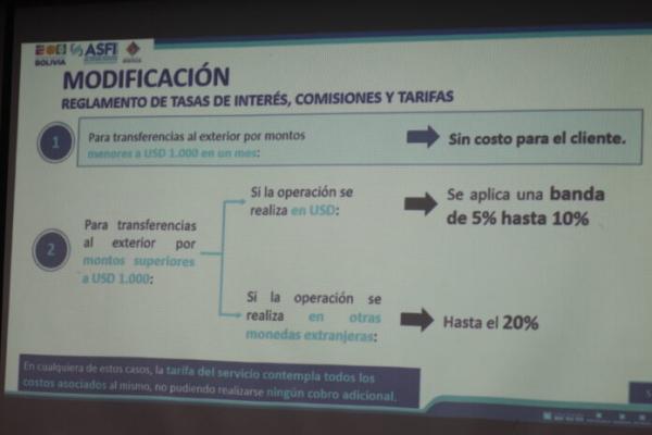 Mantienen comisión de 10% para dólares y para otras monedas se fija hasta 20%