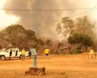 Continúan pidiendo apoyo para  sofocar los incendios en Roboré