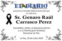 Sr. Genaro Raúl Carrasco Perez