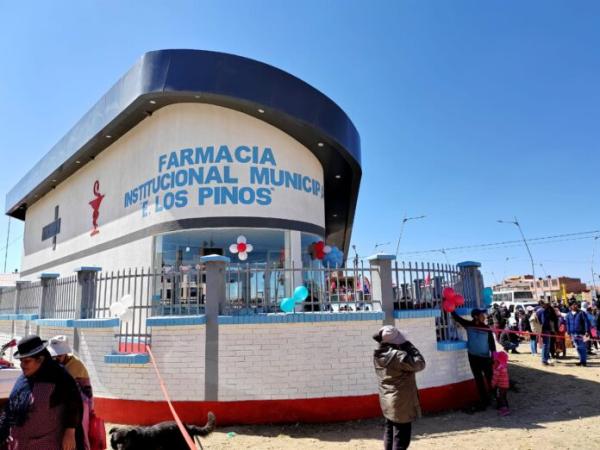 El Alto estrena primera  Farmacia Municipal