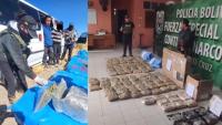 Incautan más de 300 kilos de marihuana