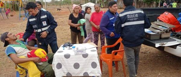 Más de 1.300 atenciones médicas en zonas afectadas por incendios