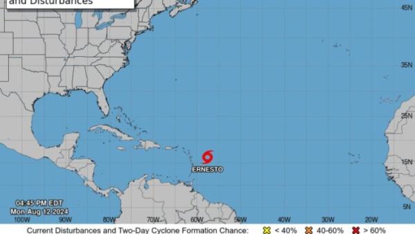 Piden a población de Puerto Rico resguardarse por tormenta tropical