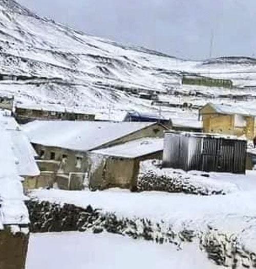 Pronostican que la cordillera del departamento de Potosí tendrá nevadas