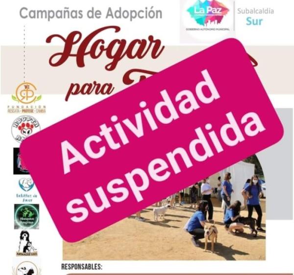 Comuna aclara que desistió  de participar en una actividad