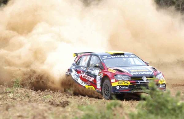 Saldivar se corona en el Rally Santa Cruz