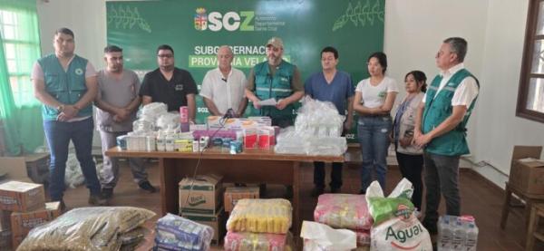 Entregan medicamentos  a la provincia de Velasco