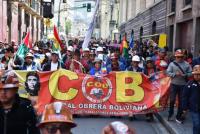 Marcha de la COB fue otro “show armado” por Gobierno