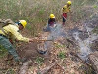 Persisten 33 incendios forestales