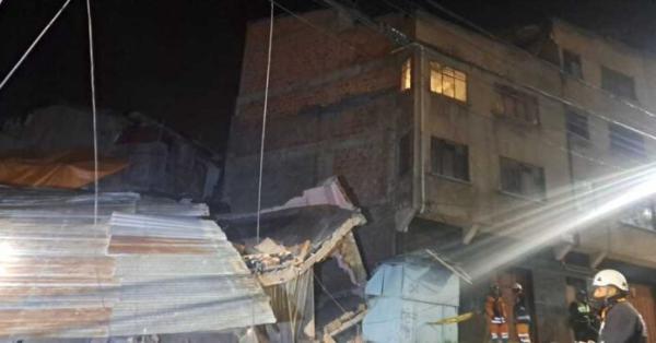 Colapsa vivienda en  zona Tejada Sorzano