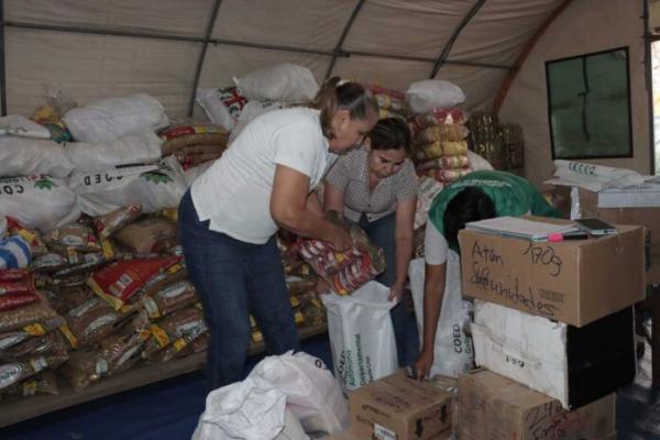 Envían tres toneladas de ayuda  humanitaria a San Rafael