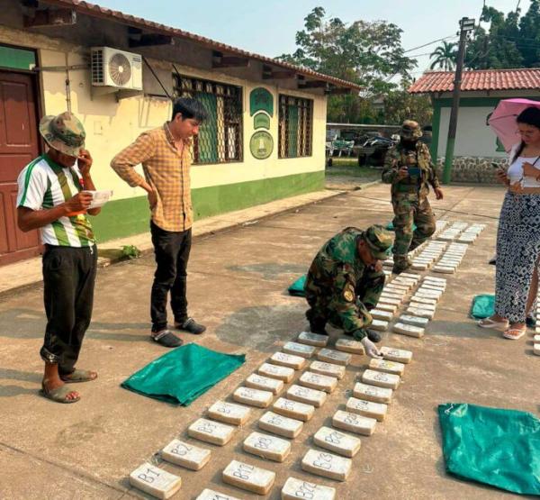 Incautan más de 253 kilos de droga en operativos