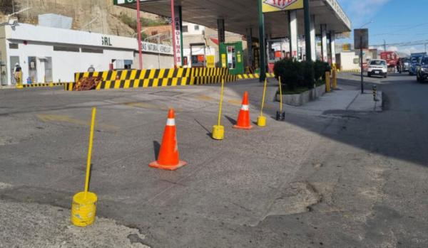 Estaciones de servicio en estado de  emergencia por la escasez de carburante