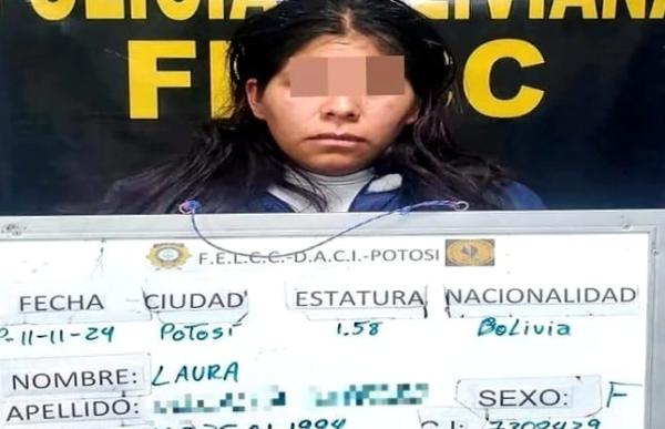 Imputan a raptora de bebé Luna en Potosí