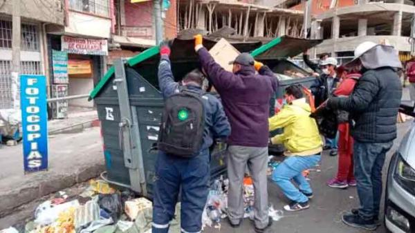 Aplican plan de contingencia para  recojo de basura por falta de diésel