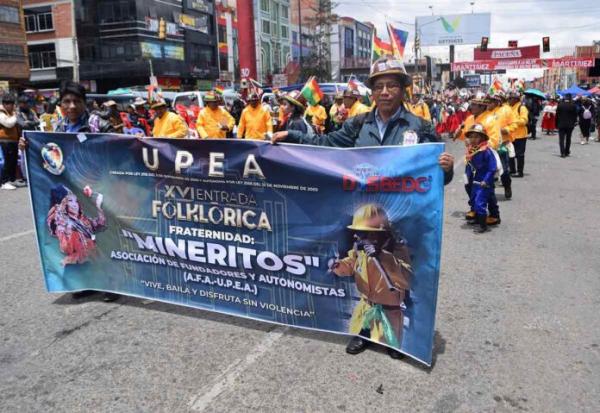 Mineritos de la UPEA se apunta como una danza revolucionaria