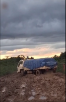 Carretera Trinidad-Santa Ana de Yacuma intransitable por lluvias. (18:10)