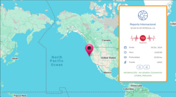 EE.UU. : Terremoto de 7.0 en California genera caos. (17:35)